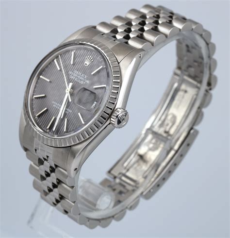 women's 36mm rolex datejust|Rolex 36mm stainless steel Datejust.